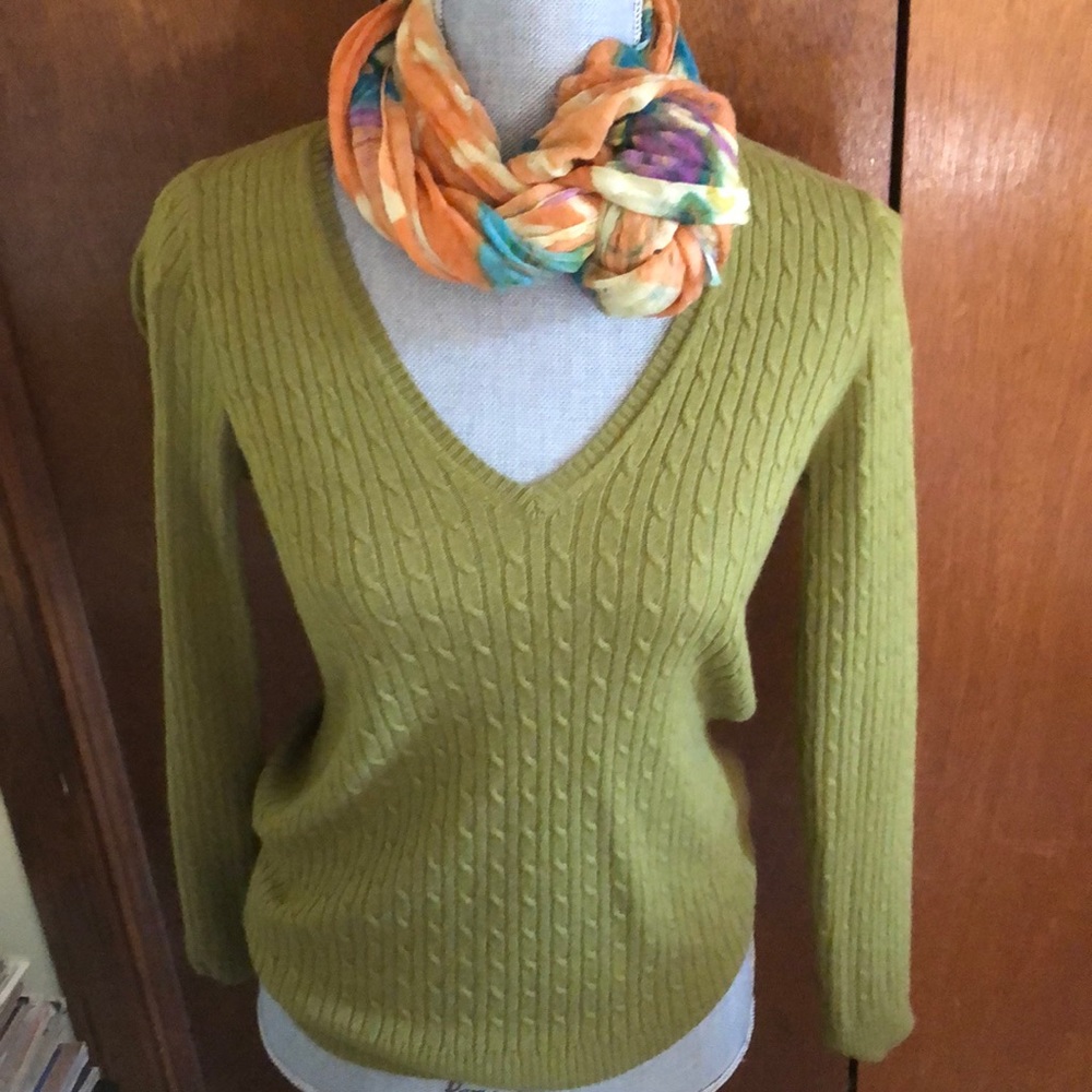 JCrew Cable Sweater